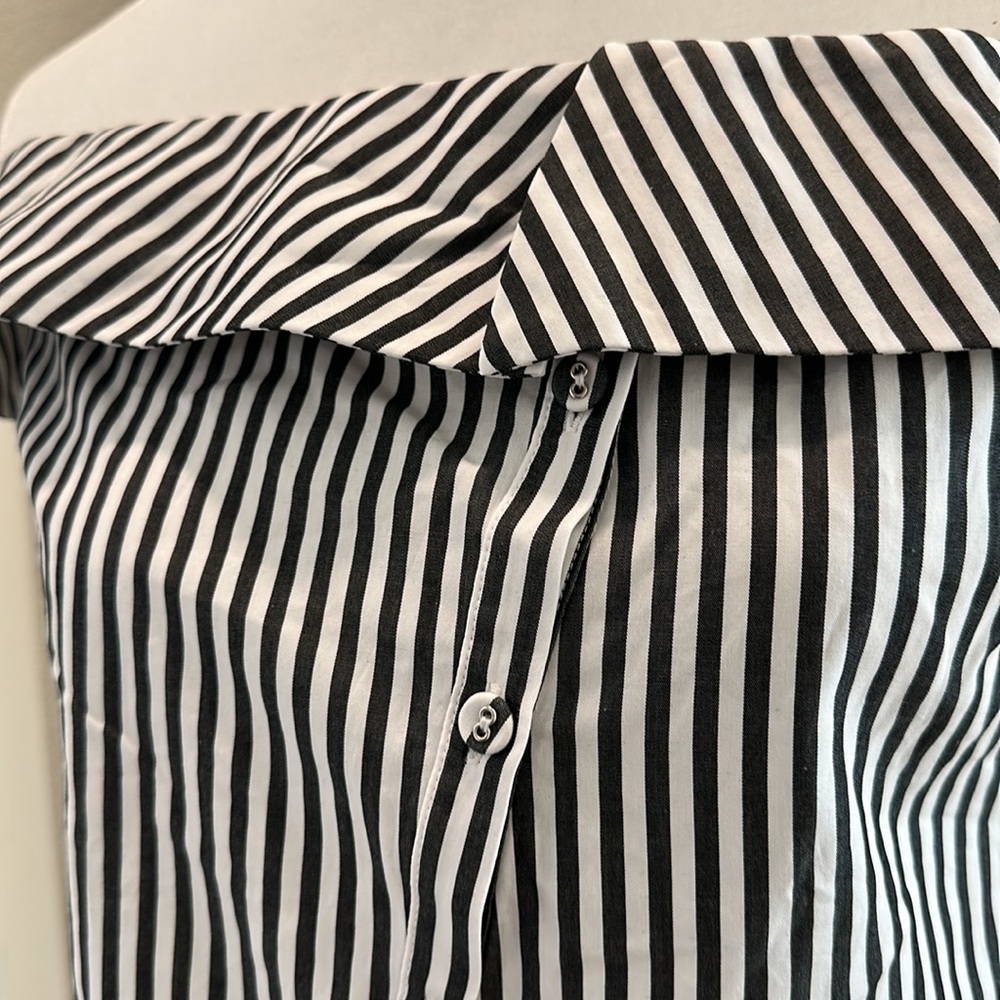 Intermix Striped Off Shoulder Top New - Picture 6 of 10